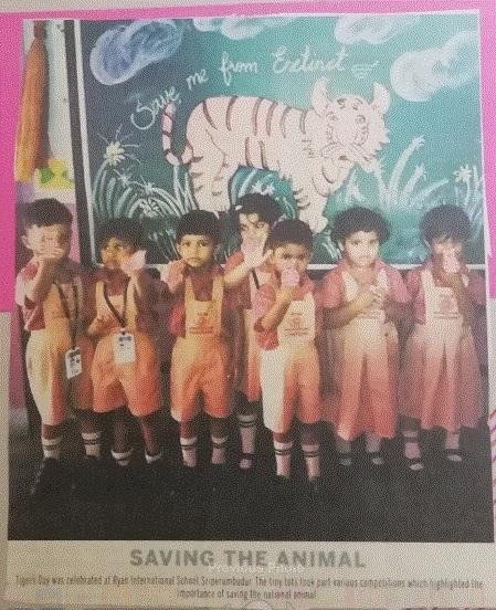 Tigers Day Celebration - Ryan International School, Sriperumbudur